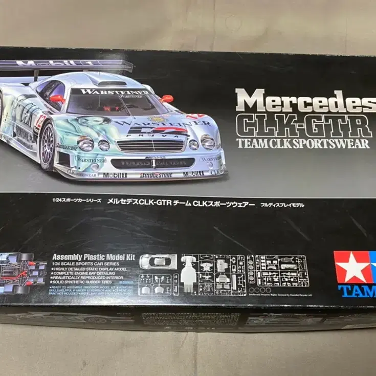 타미야 1/24 GLK-GTR 'Team CLK Sportstear'