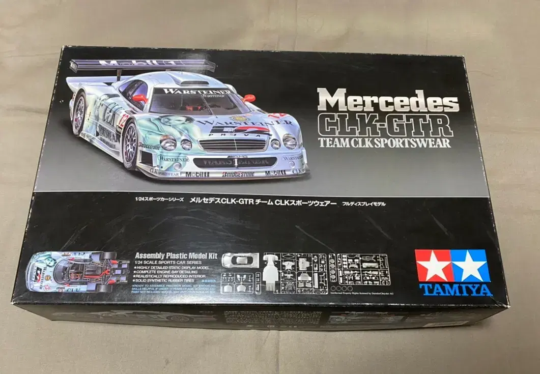 타미야 1/24 GLK-GTR 'Team CLK Sportstear'