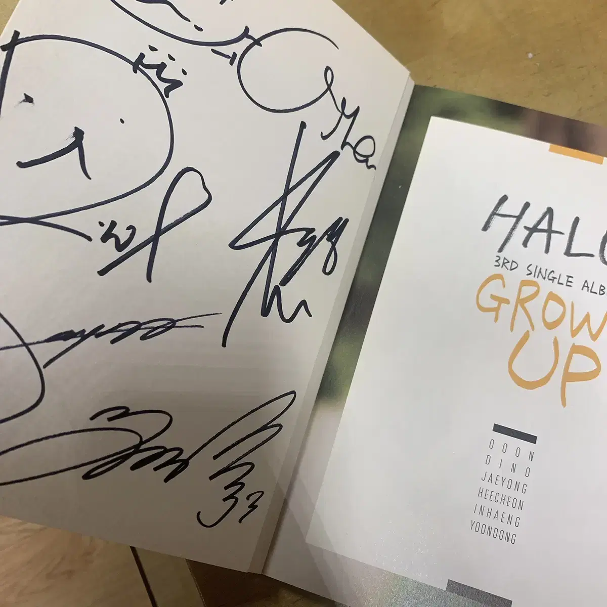 Halo Unsold Signature Album