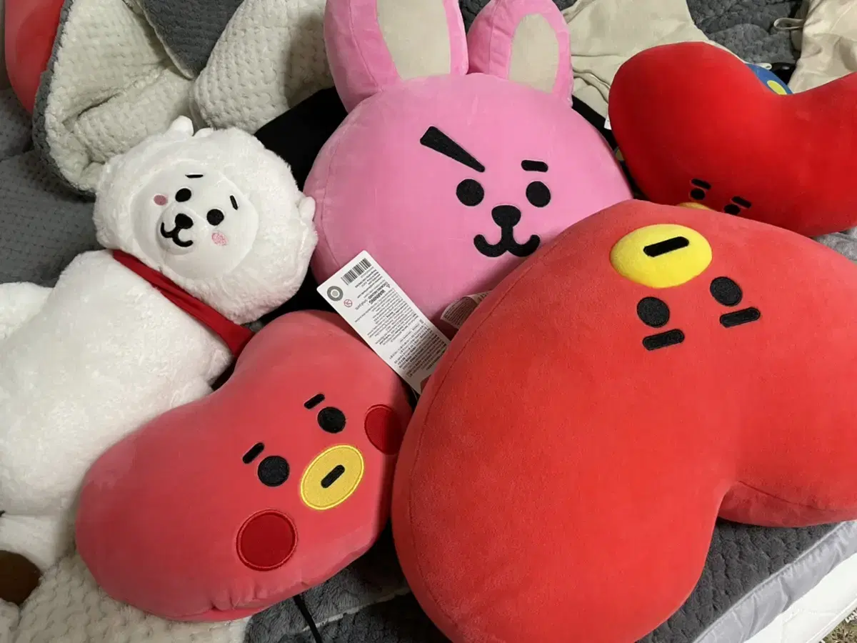 bt21 쿠션 인형