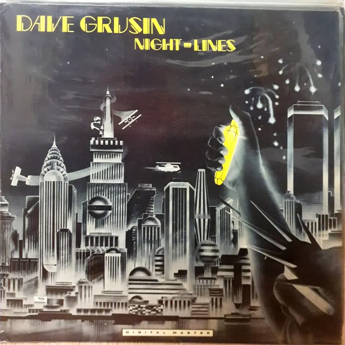 LP[데이브 그루신] NIGHT-LINES [DAVE GRUSIN]