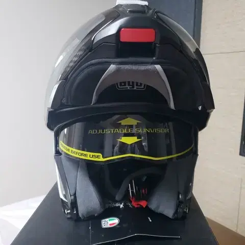 AGV 모터사이클 카본헬멧 MOD 카본/다크 그래이 S(55-56CM)