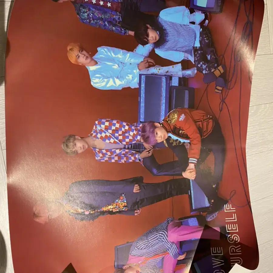 BTS poster love your self 럽유어셀프 포스터