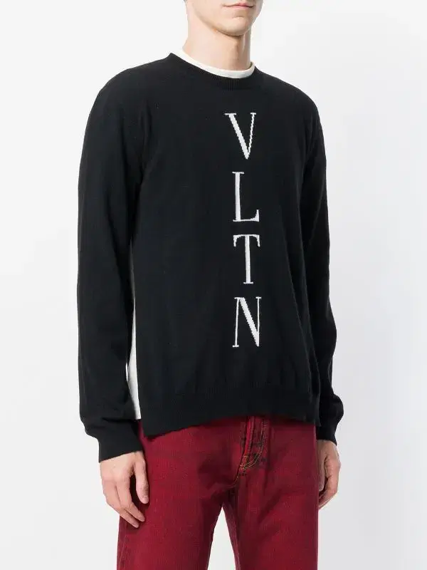 Valentino / Antarctica sideways knit / L