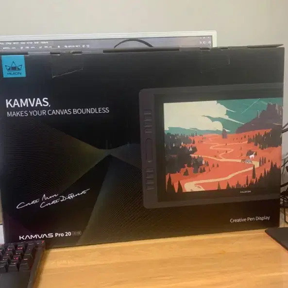 KAMVAS Pro 20 액정태블릿 50 급처 에눌가능