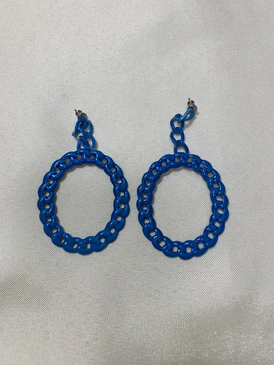 bloo -chain ring earrings