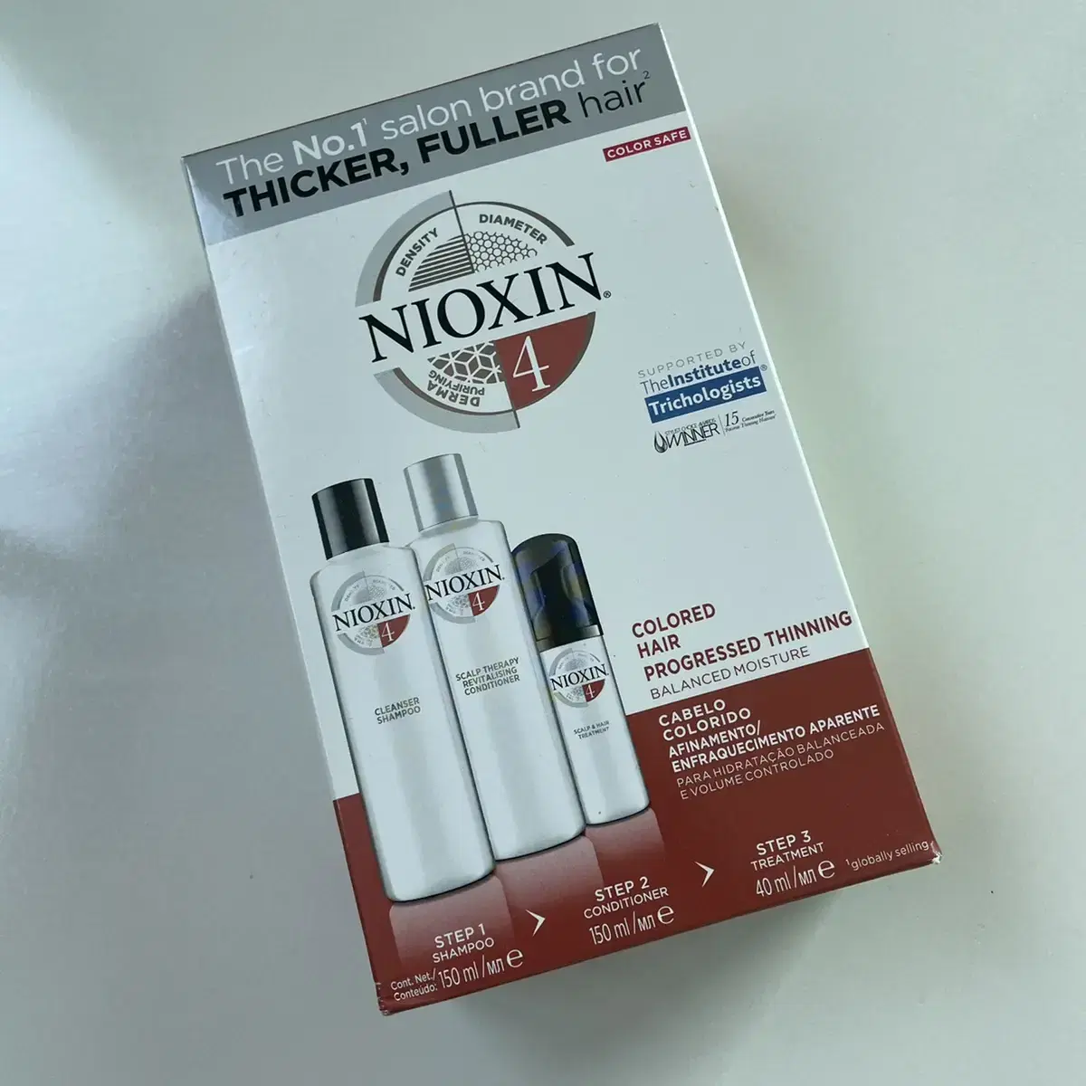 [New Products] Nioxin 3-piece Trial Kit Scalp Care Shampoo Treatment