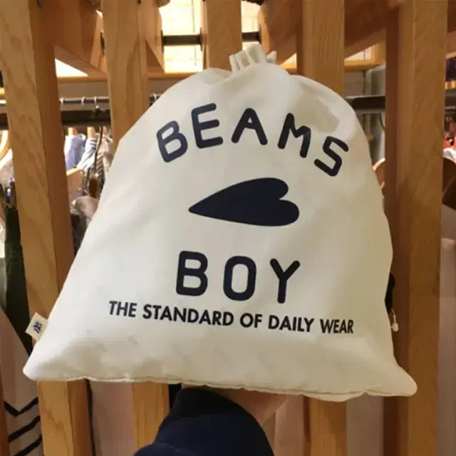 BEAMS BOY 빔즈보이 복조리 쇼퍼백 아메카지 가방 2color