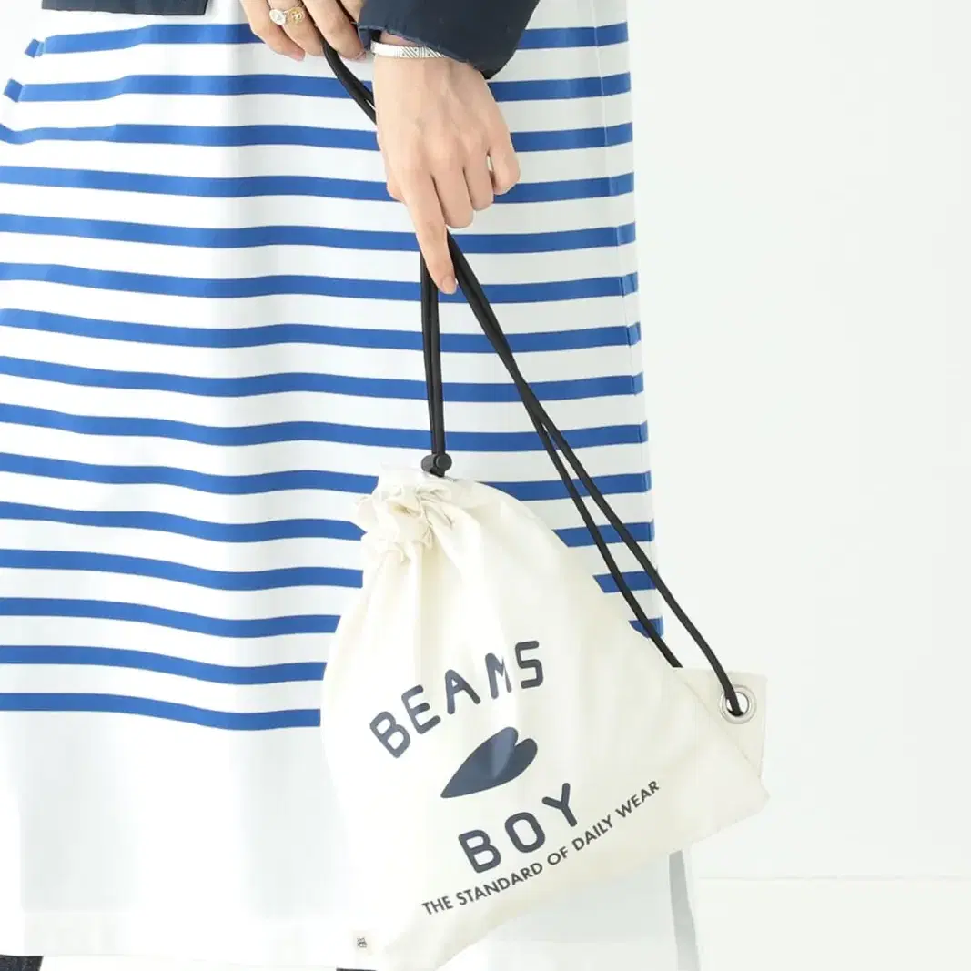 BEAMS BOY 빔즈보이 복조리 쇼퍼백 아메카지 가방 2color