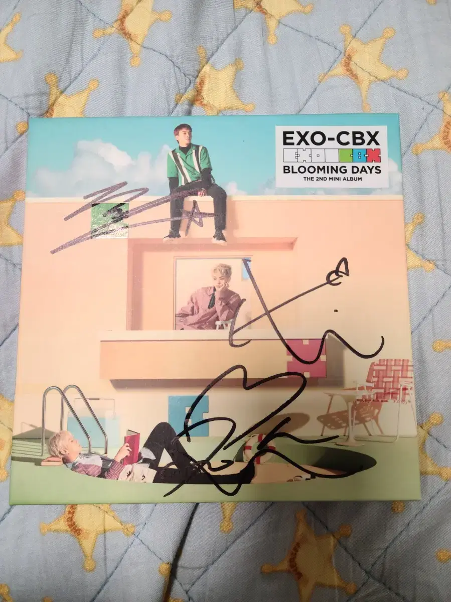 EXO autographed albums