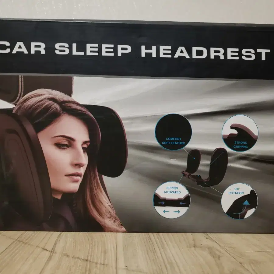 (미개봉 / 새상품 ) car sleep headrest+공기청정기