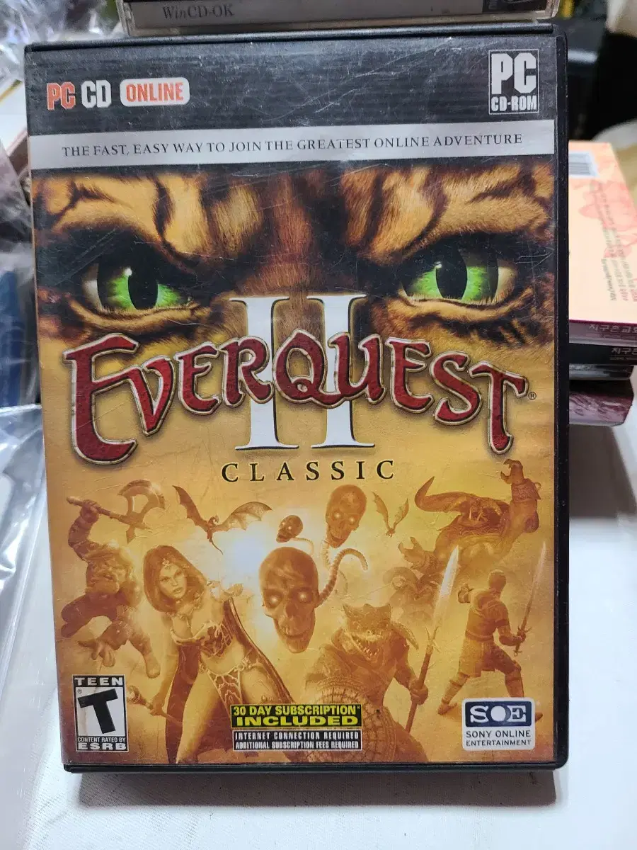 Classic PC game EverQuest 2, 5disc CLASSICEnglish