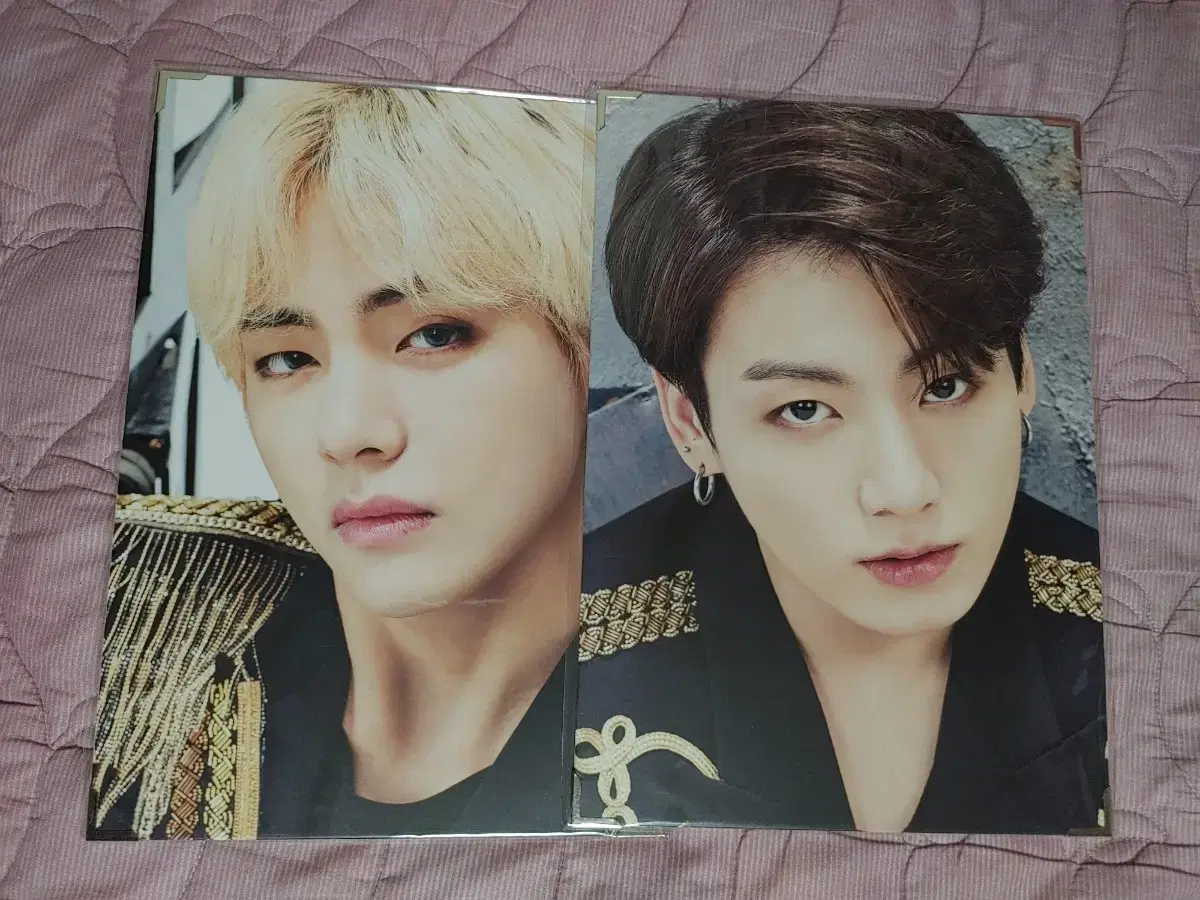 (unsealed bulk)Spiccon Premium Photo Taehyung Jungkook