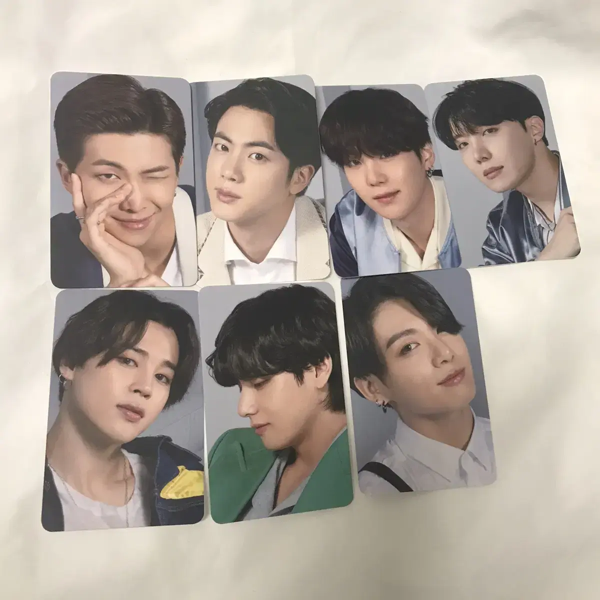 photocard limited edition Samsung Nam Jun, Seokjin, Yoon Kiho, Sookjin, Taemin, Jungkook, Jimin, Jungkook, WTS