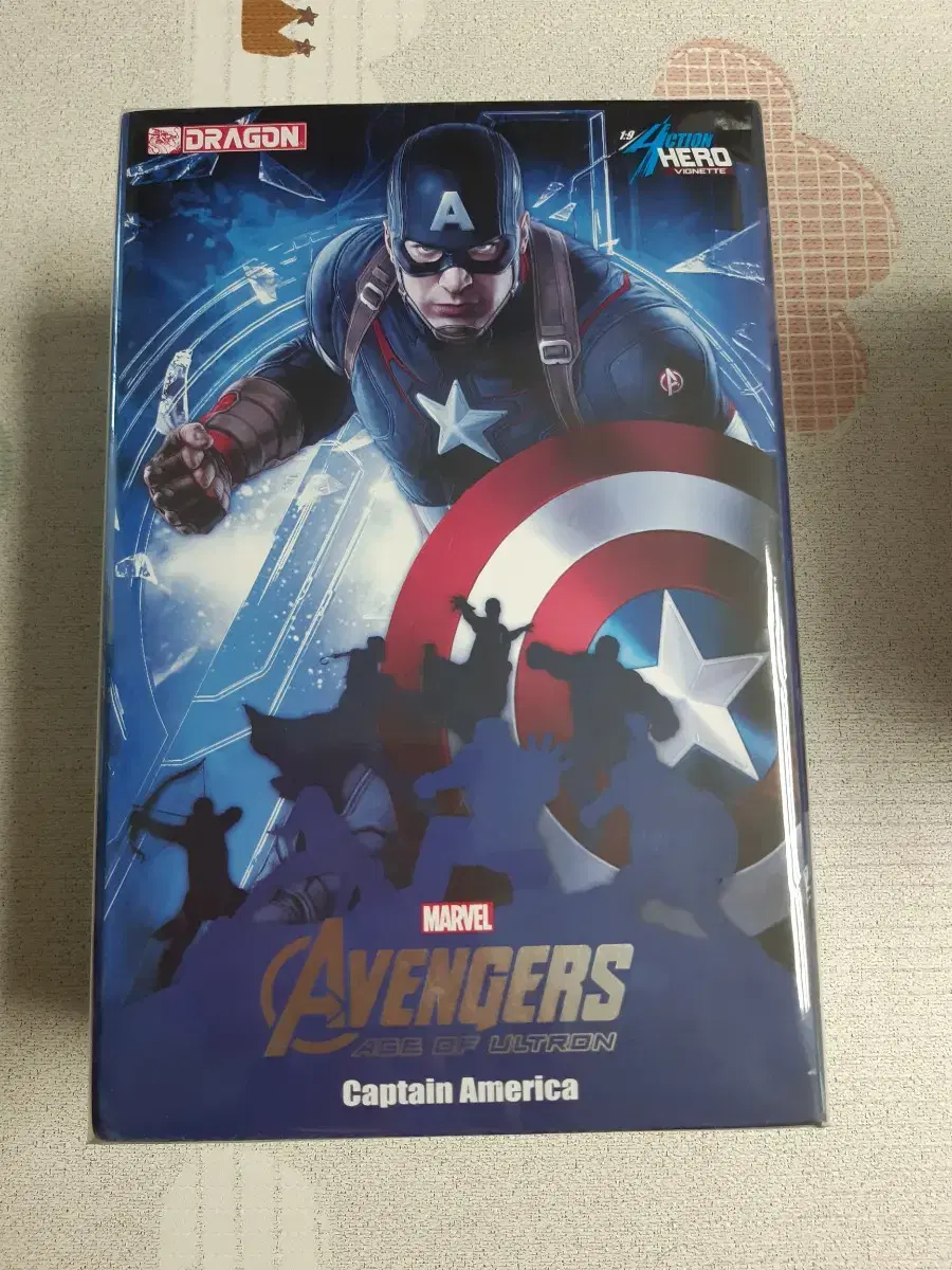 드래곤 1대9 어벤져스 에이지 오브 울트론 캡틴아메리카 .새제품