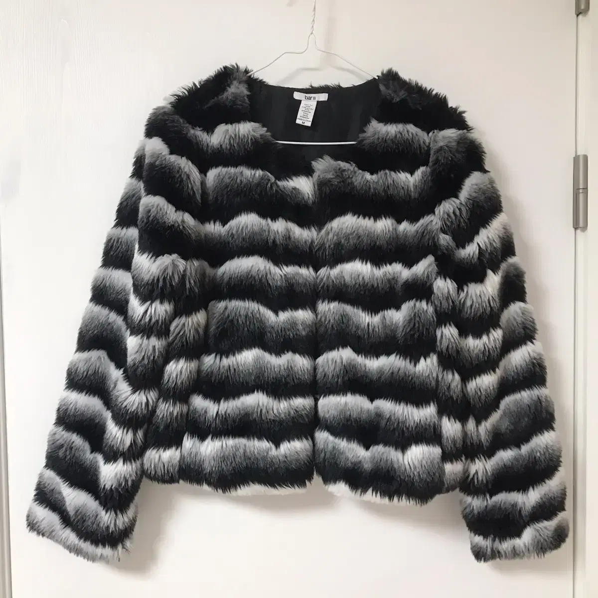 [당일발송]Striped fur jacket @네고문의@