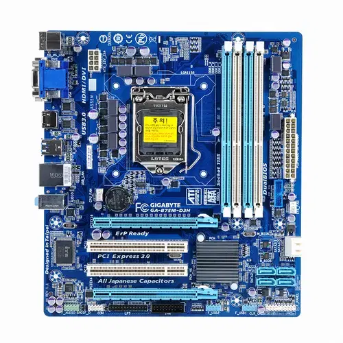 GIGABYTE GA-B75M-D3H (1155소켓/B75칩셋)