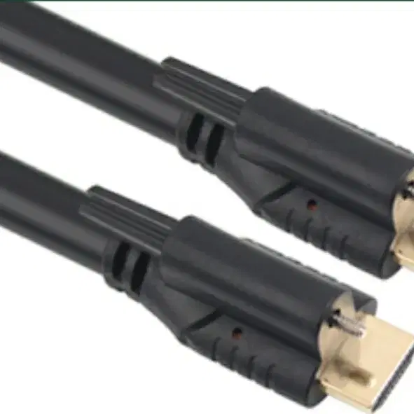 미사용)HDMI 1.4 Screw Lock(양쪽) 2미터