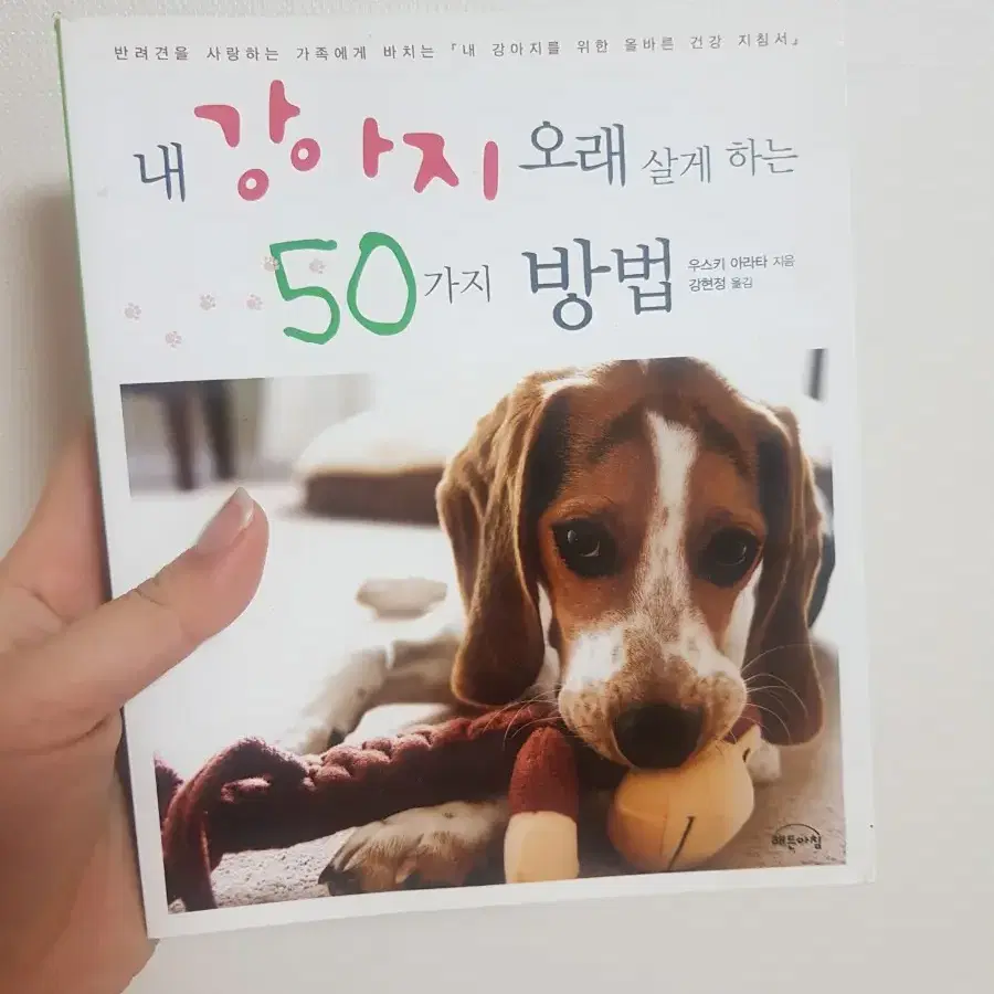 내 강아지 오래살게하는 50가지방법 도서