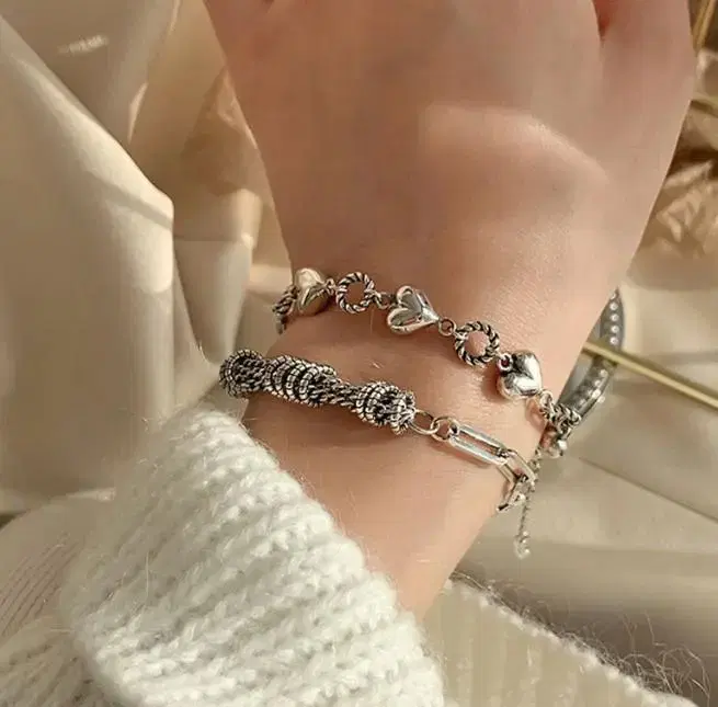 S925 silver plated silver bracelet daily chain friendship bracelet gfriend gift