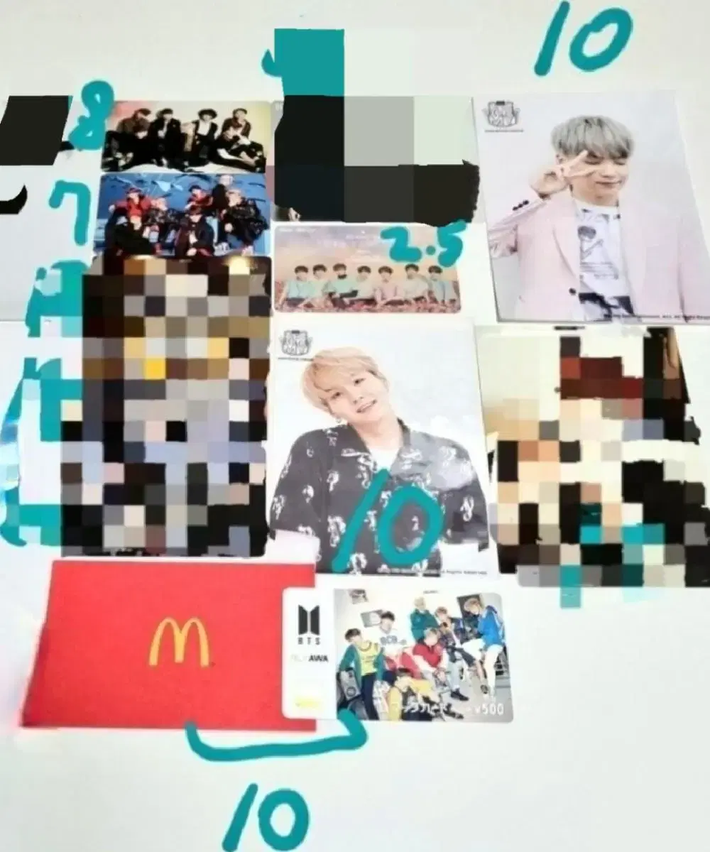 BTS Yoon suga Japan album photocard BTS SUGA Japan poca