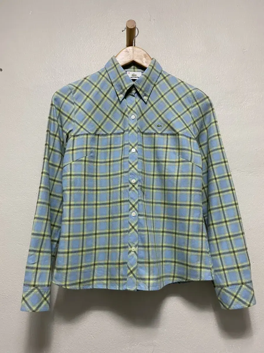 Lacoste Logo Flannel Check Shirt Southern