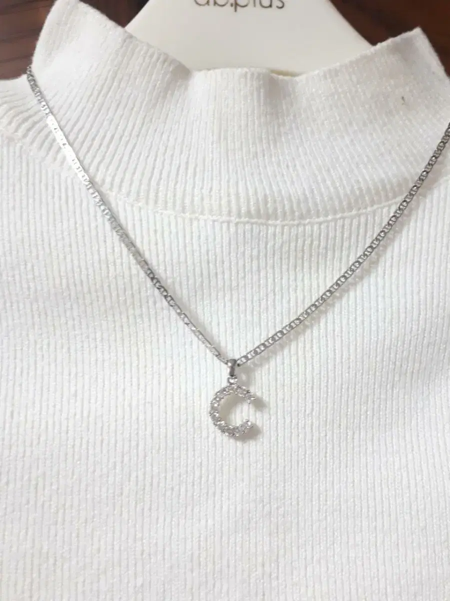 C Initial Necklace