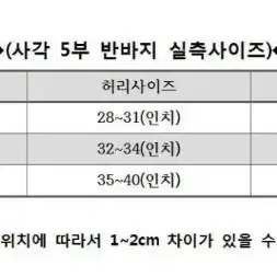 SSU 해난구조대 반바지                 가짜사나이,강철부대