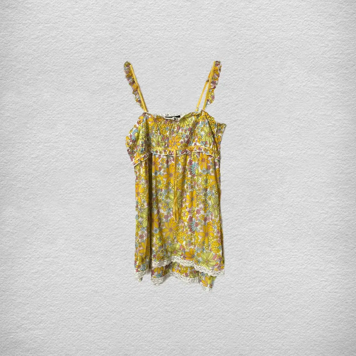 VINTAGE FLOWER STRING ONEPIECE