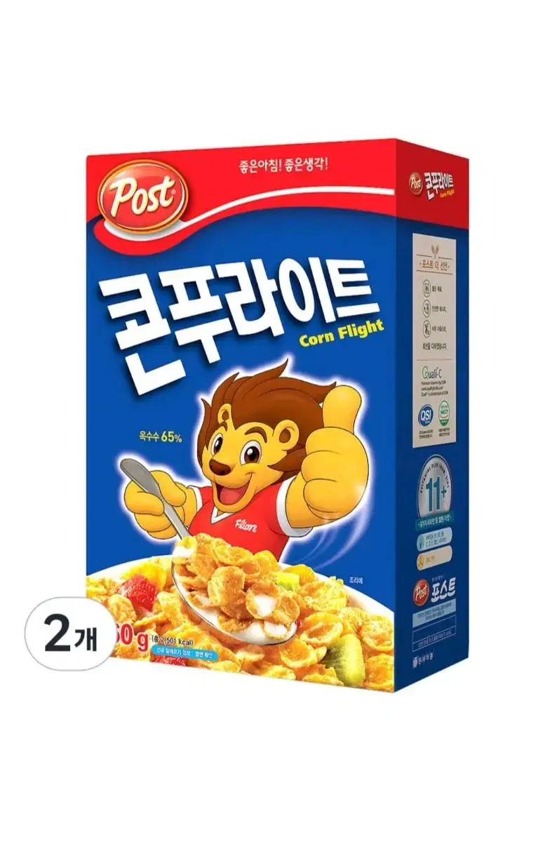 포스트 콘푸라이트 660g 2곽 무료배송 씨리얼 시리얼