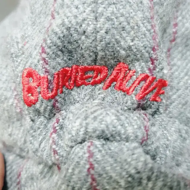 BURIEDALIVE   Buried baseball Ear Cap