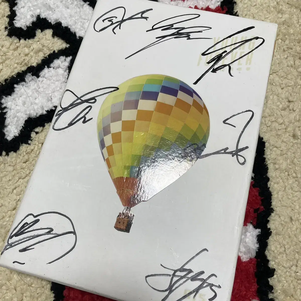 BTS bangtan autographed album wts.