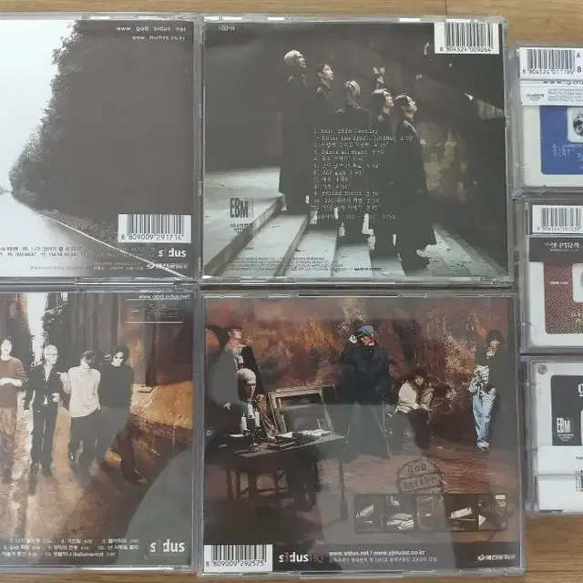 G.O.D  CD,카세트테이프