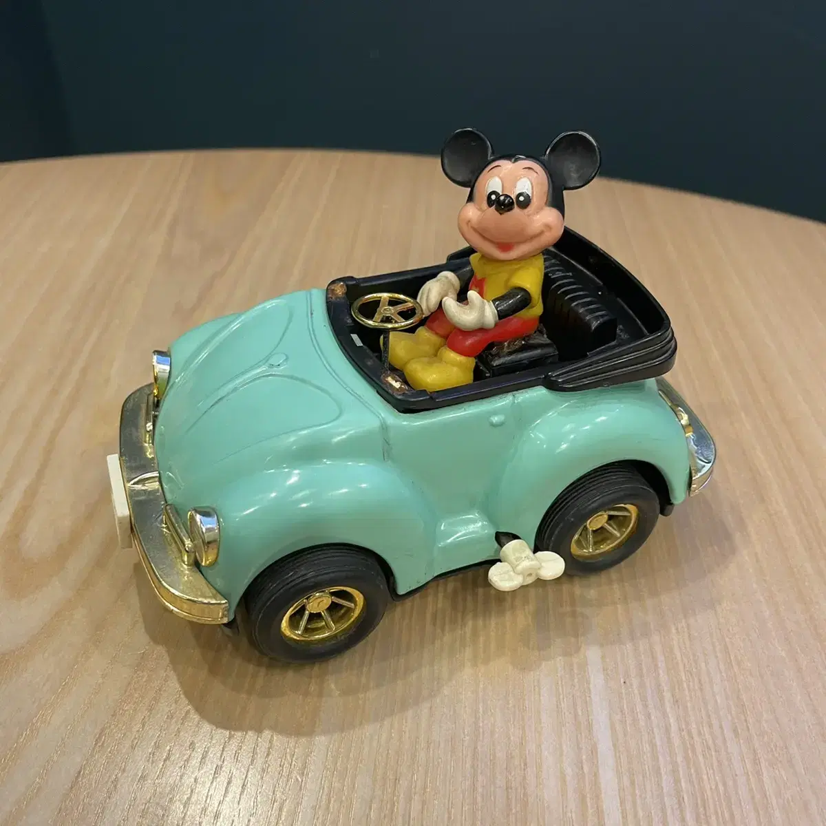 Rare Vintage 1980 Japanese Version Genuine Vintage Mickey Mouse Car