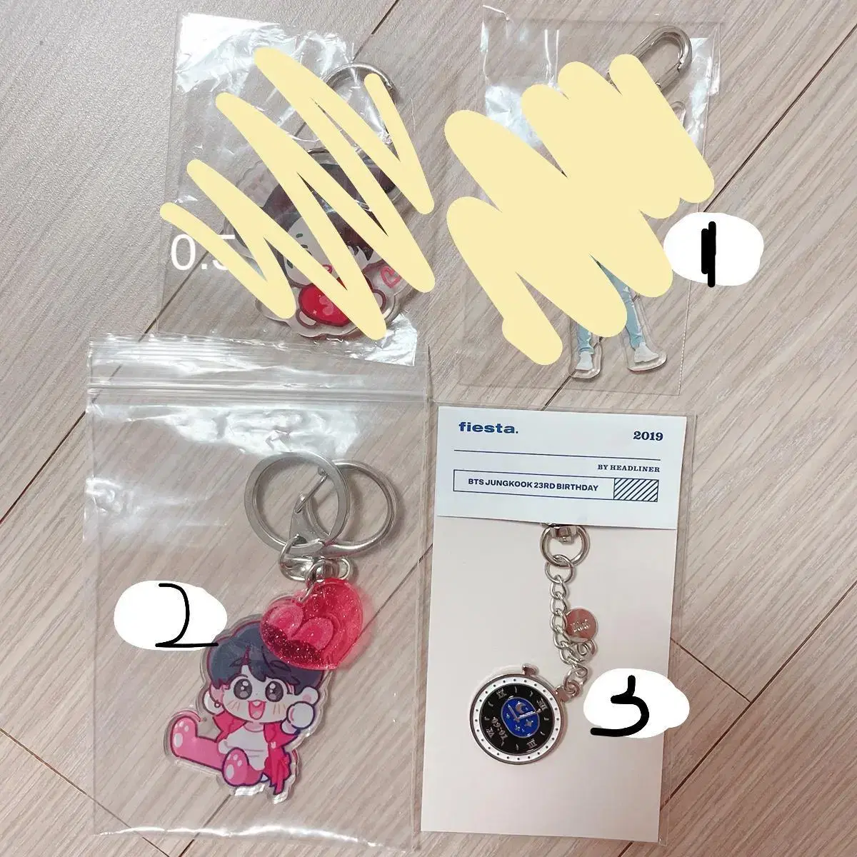 Bangtan jungkook keyring