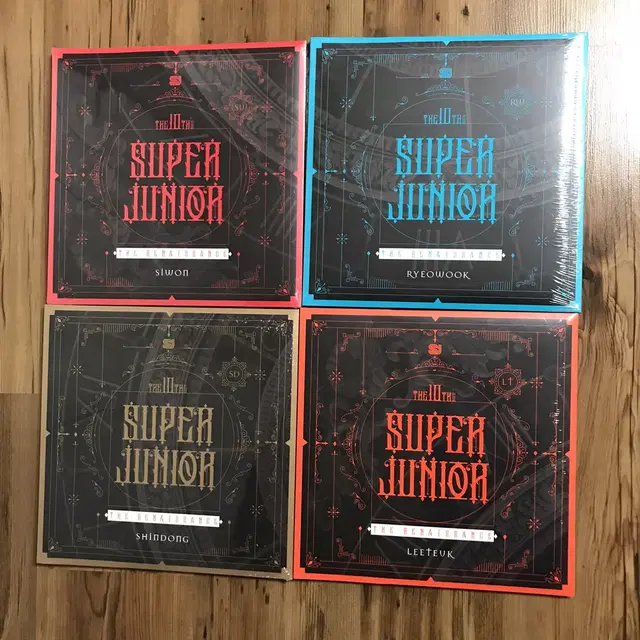 슈퍼주니어 스퀘어 버전 (이특 려욱 시원 신동)