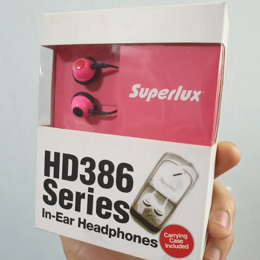 [안전거래] 슈퍼럭스 Superlux HD386 대륙의실수 시리즈 이어폰