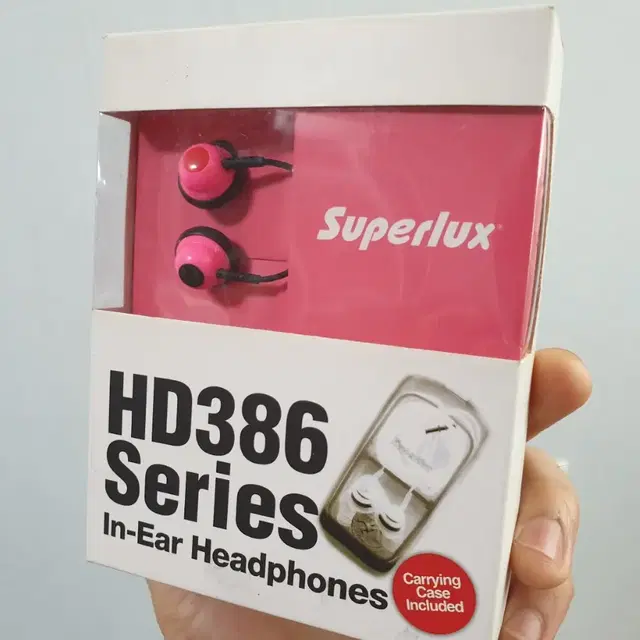 [안전거래] 슈퍼럭스 Superlux HD386 대륙의실수 시리즈 이어폰