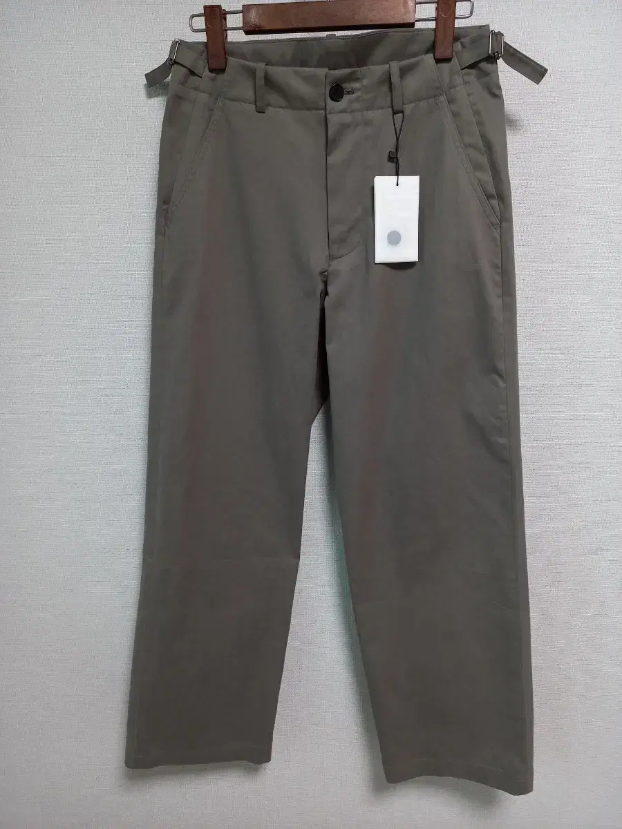 Youth Wide Chino Pants - Olive Gray