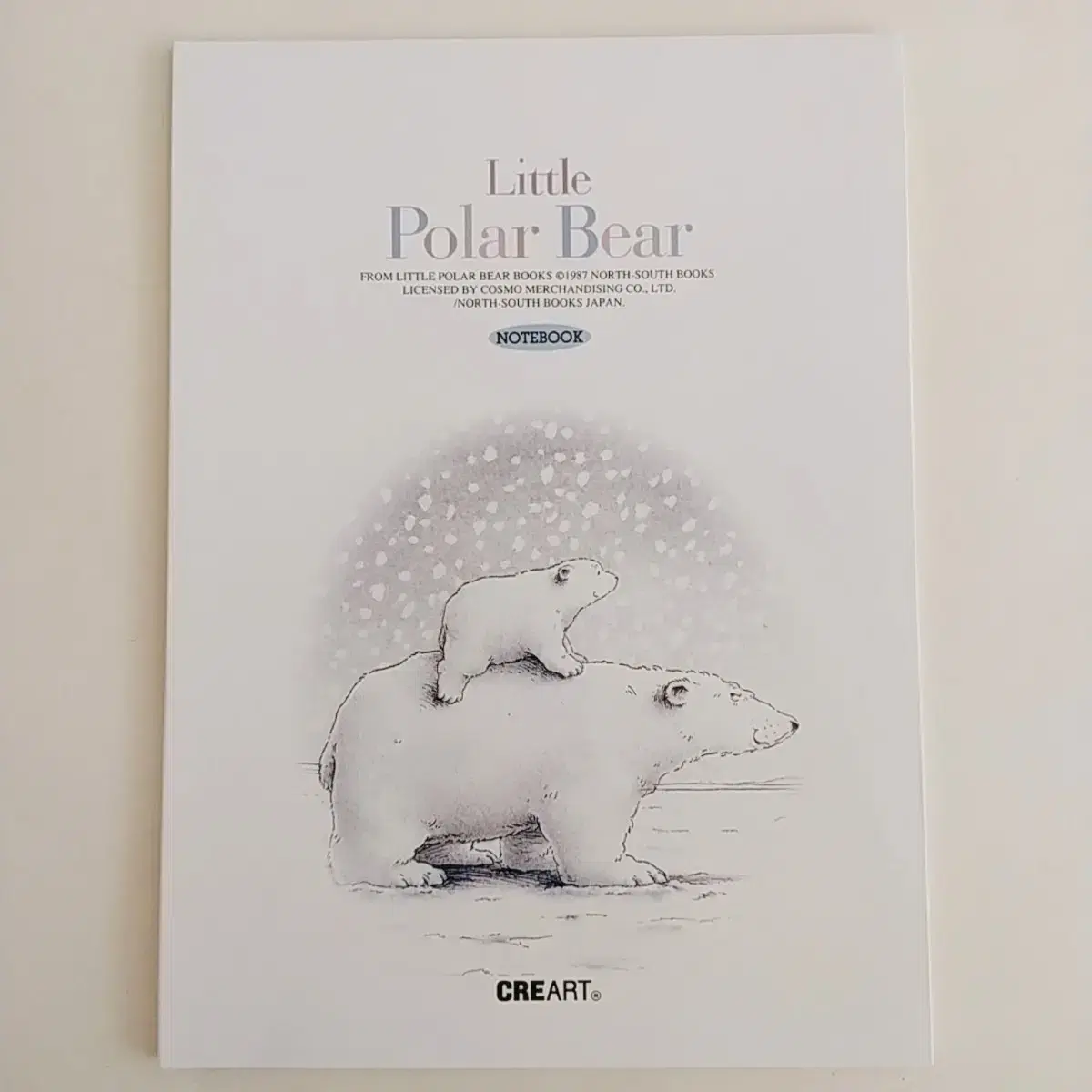 바른손 리틀폴라베어 노트 / 빈티지 little polar bear 공책