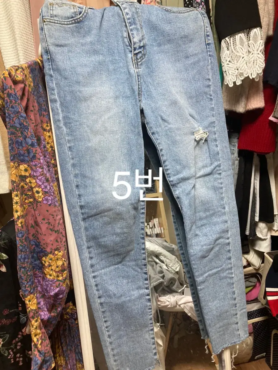 Square denim / Square pants (3 types)