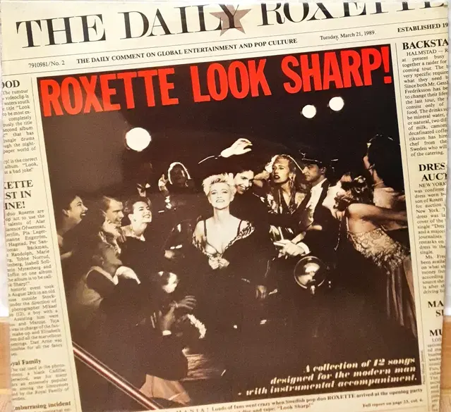 [LP][ROXETTE 록세트]LOOK SHARP