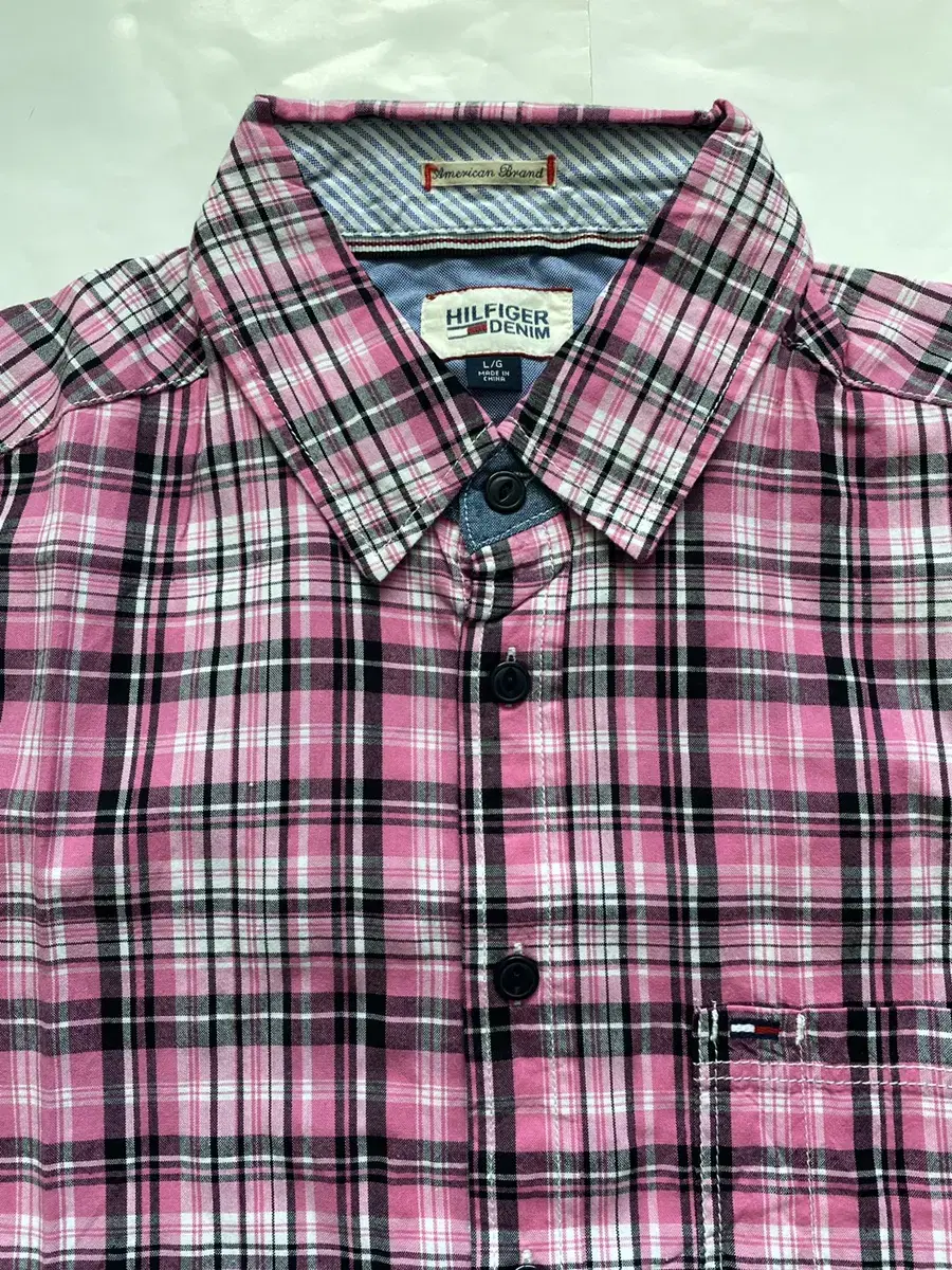 Tommy Hilfiger Shirt Short-sleeved black check 100