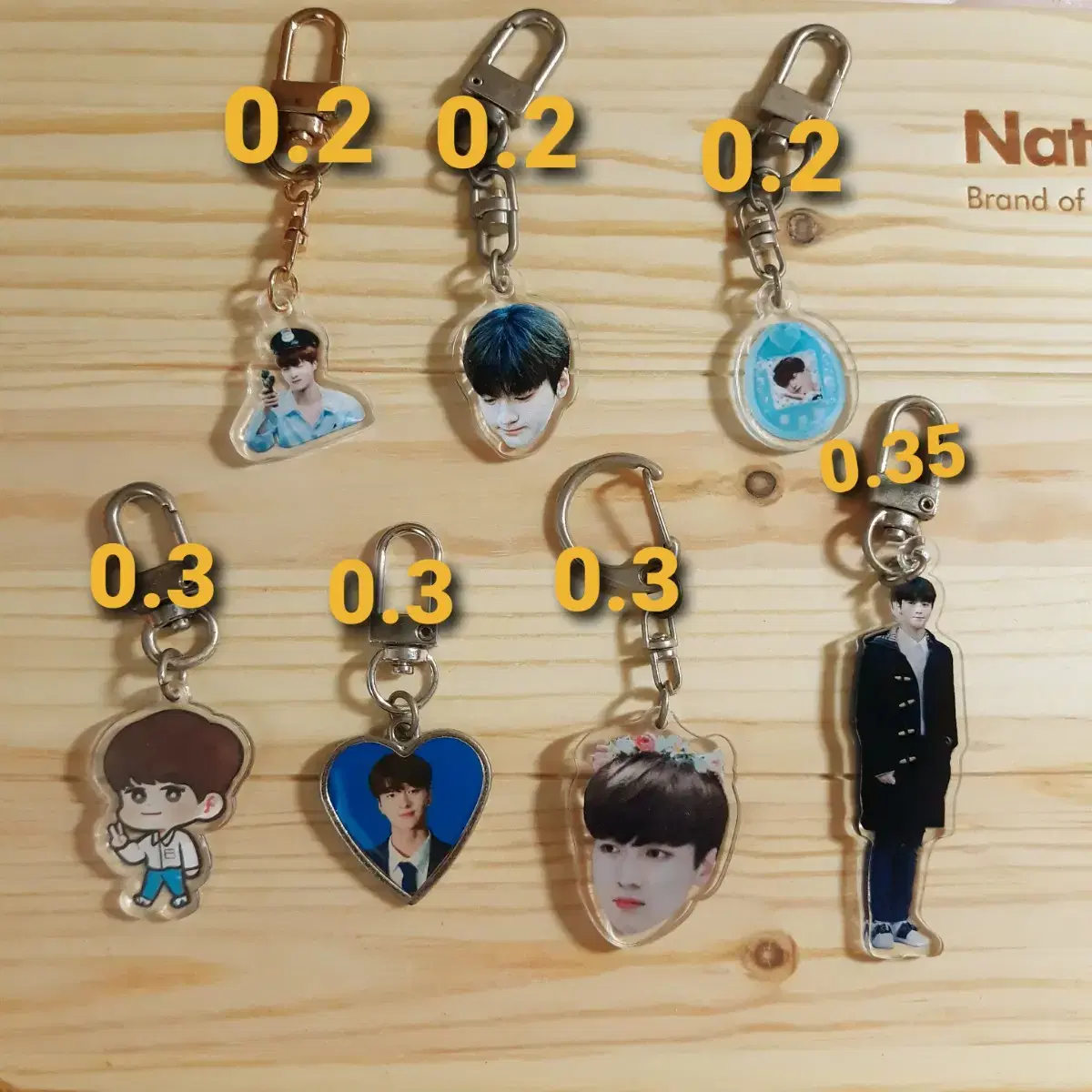 Cha Junho Keyring