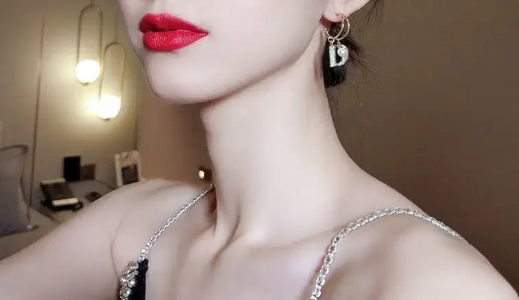 Luxury Cubic Daily S925Silver DJin Silver Sleeping Earrings Daily