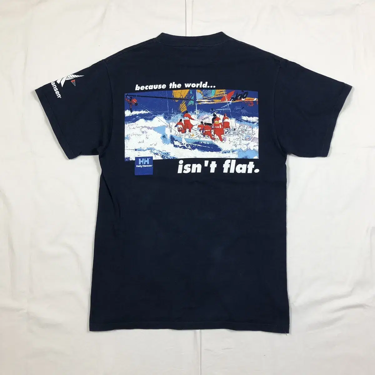 90s 헬리한센 helly hansen sea gear 반팔티셔츠