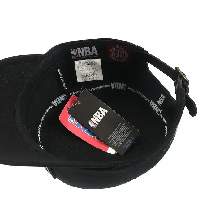 55-57cm NBA 정품 블랙 숏챙 군모 모자 / C010P-036