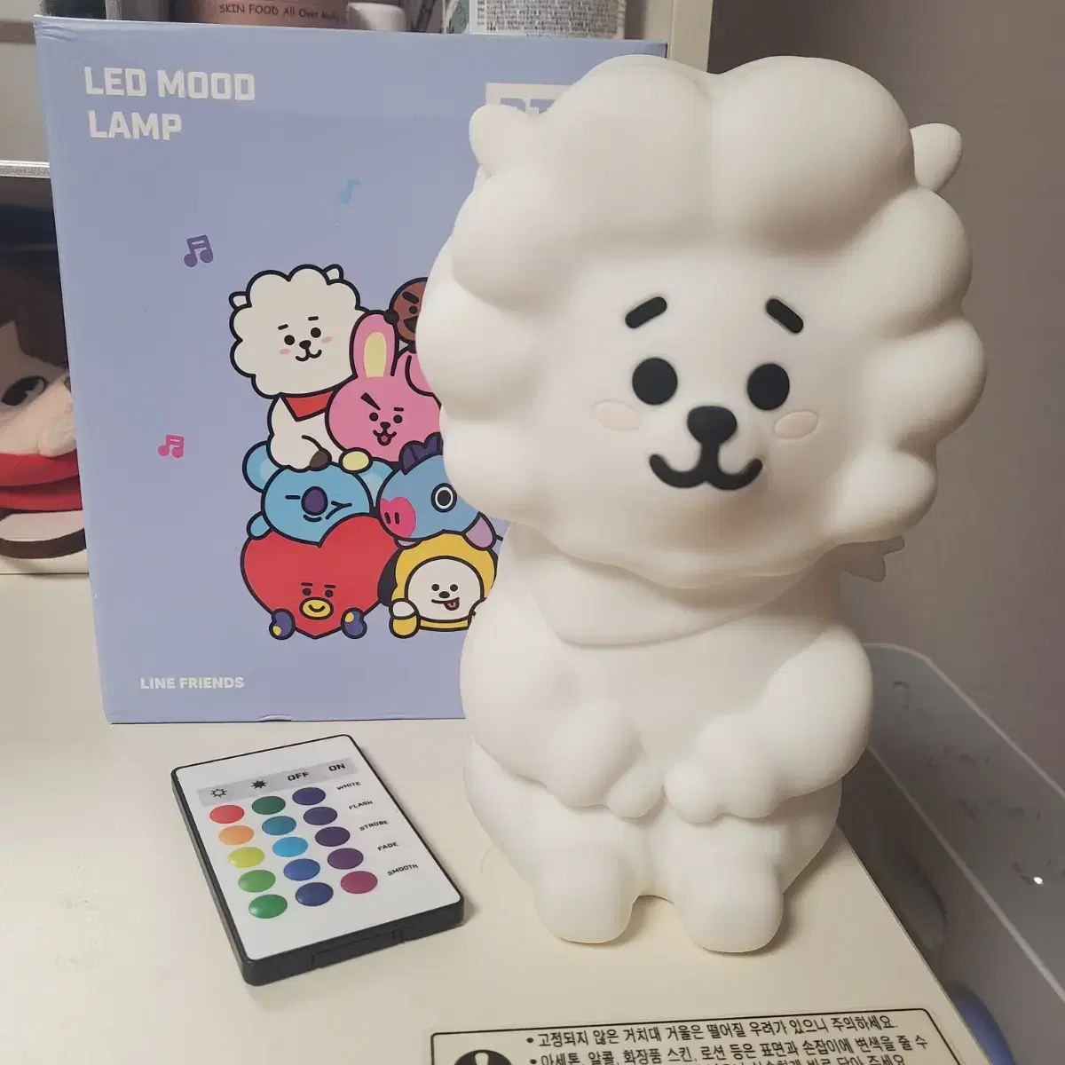 방탄 BT21 알제이 무선 무드등 BTS