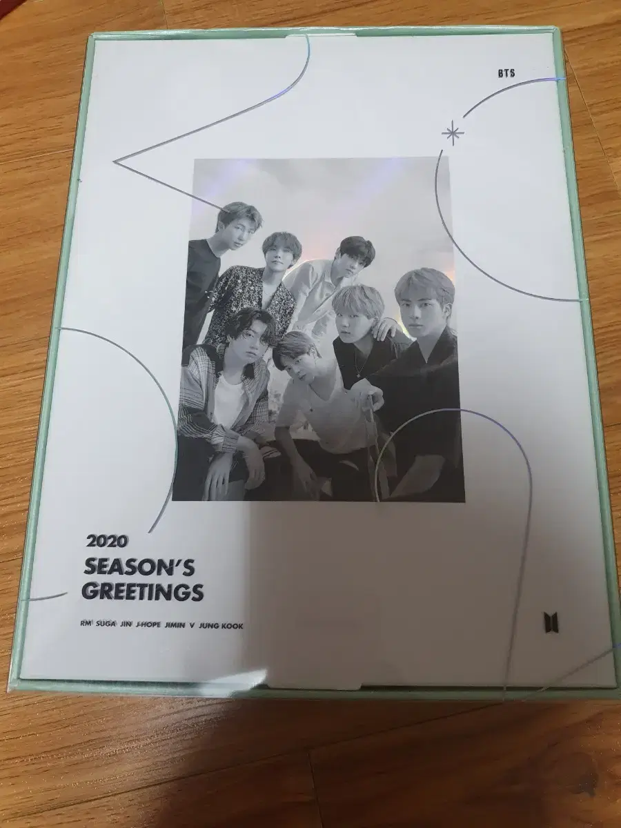 Bangtan 2020 season's greetings Full Night without photocard (lenticular)