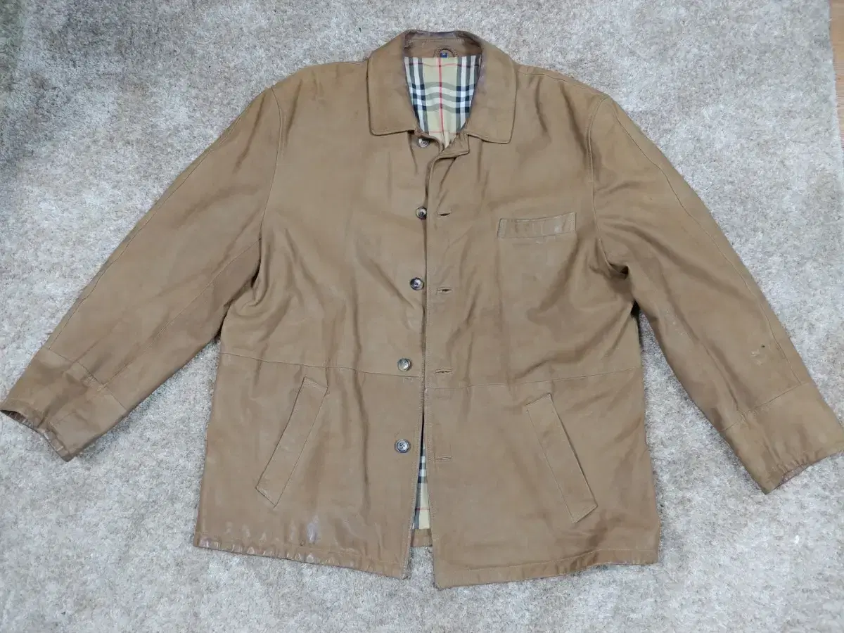 Burberry Bloo Label Song (calf) leather jacket